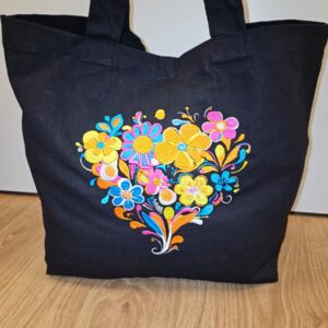 Sac shopping RAJ  "Bouquet de Fleurs"