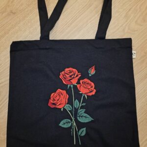 Tote Bag RAJ  "Bouquet de Roses"