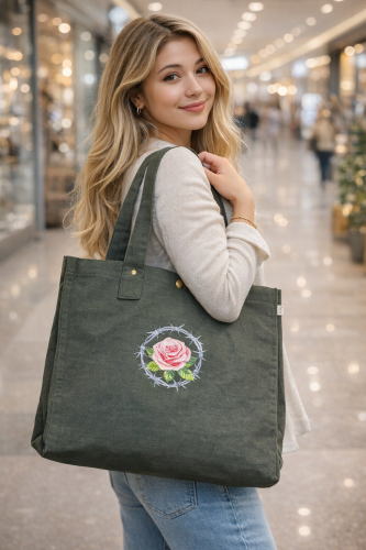 sac porte rose barbelet